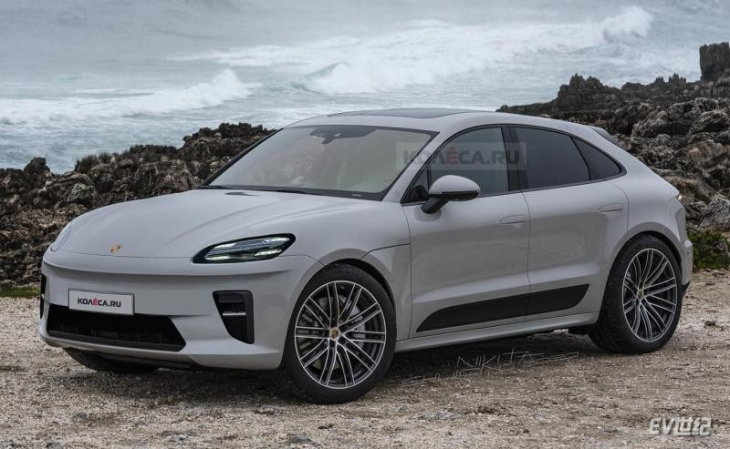保時捷Macan Turbo EV渲染圖曝光