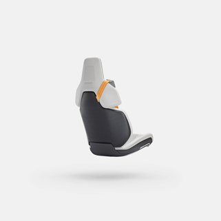 Bcomp天然亚麻纤维复合材料的座椅背板
