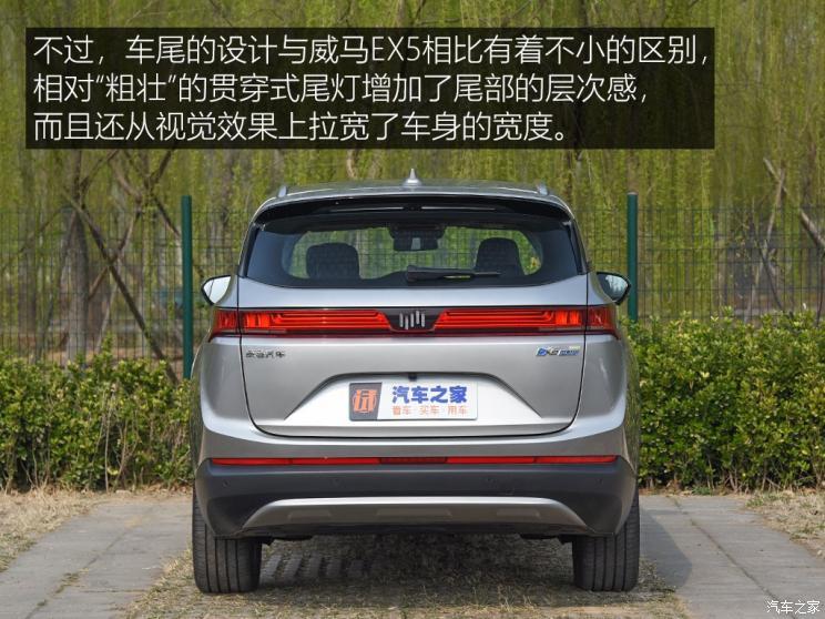 威馬汽車 威馬EX6 2020款 Plus 首發(fā)創(chuàng)始人版