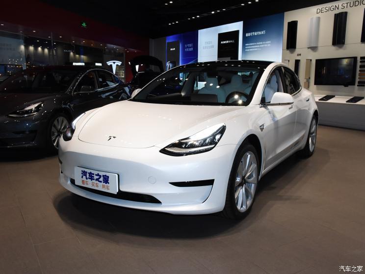 特斯拉中国 Model 3 2020款 标准续航后驱升级版