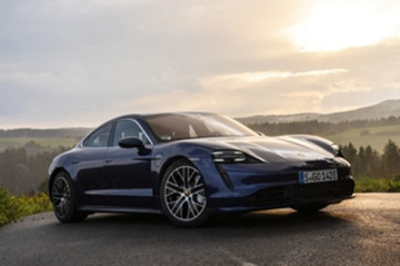 保时捷上半年共交付4480辆Taycan