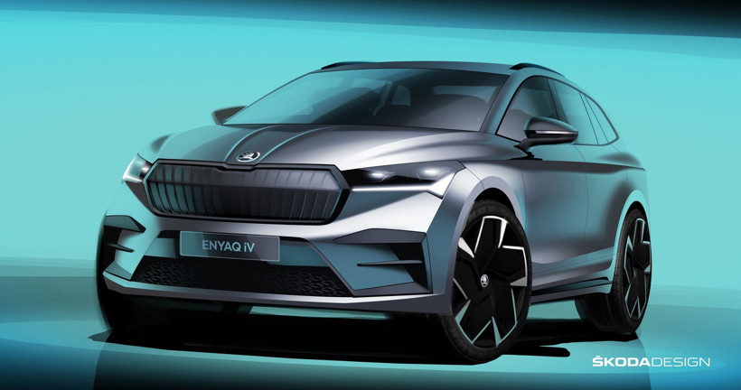 SUV，斯柯達(dá)ENYAQ iV,斯柯達(dá)電動SUV,斯柯達(dá)MEB