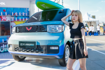 上汽通用五菱8月銷量同比漲17%至14.8萬輛，宏光MINI EV貢獻了1.5萬輛