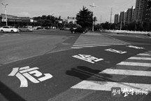 路口新划红色区域干啥用?机动车