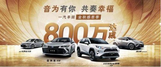銷量，一汽豐田，一汽豐田,汽車銷量