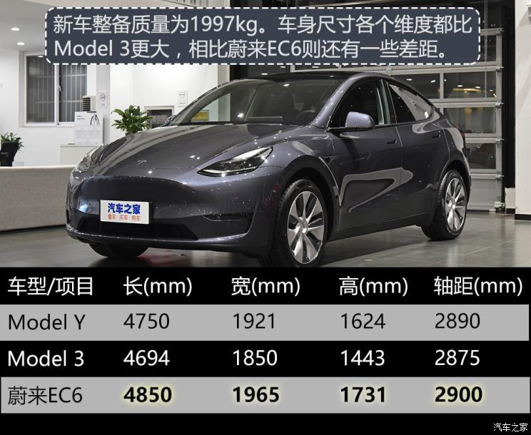 特斯拉中国 Model Y 2021款 长续航全轮驱动版