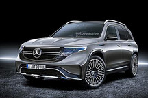 2021年内上市 奔驰EQB最新渲染图曝光