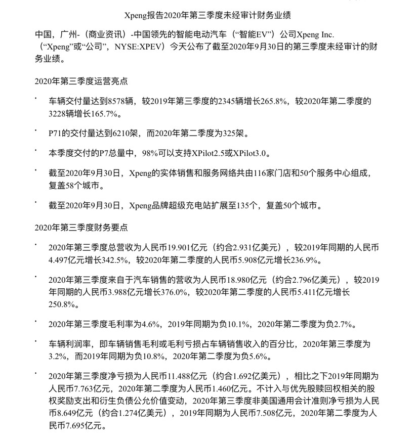 財報，小鵬汽車銷量，小鵬汽車,造車新勢力,財報,銷量,p7