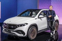 续航超过400km 奔驰EQA车型实车曝光