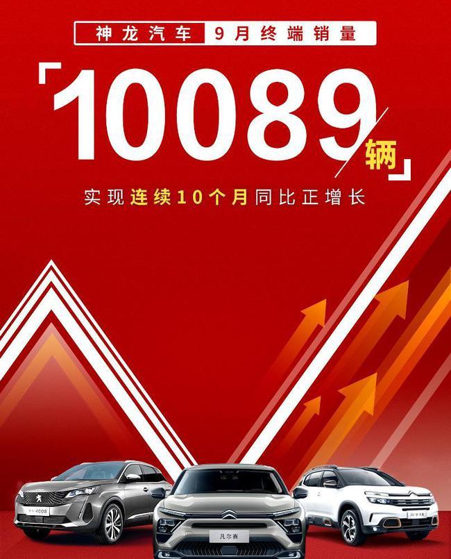 銷量，神龍汽車,9月汽車銷量