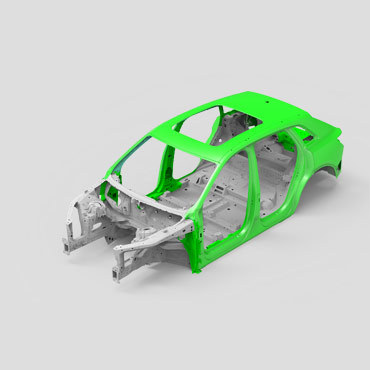 前瞻技術，Alumobility,鋁制汽車白車身