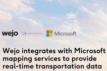 Wejo与微软扩展合作 将实时交通数据与微软地图服务集成