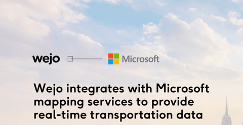 前瞻技术，Wejo,微软，实时交通数据，微软地图服务
