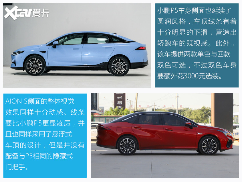小鵬P5對比AION S 新勢力與傳統(tǒng)的對決