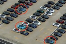 醒目！特斯拉上海工厂现多款新颜色车型