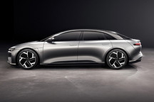 Lucid称明年将生产2万辆电动汽车