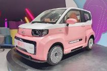 奇瑞QQ冰淇淋“桃欢喜”19日亮相广州车展，更多装饰配置即将公布