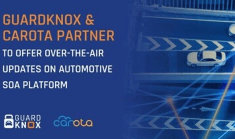 前瞻技術，GuardKnox,Carota,端到端OTA更新，確定性車載網(wǎng)絡安全通信Lockdown?