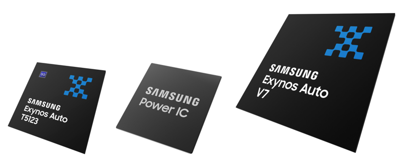 Samsung Electronics выпускает три новых автомобильных чипа, один из которых поставляется населению