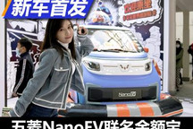 联名余额宝 五菱NanoEV改装车正式亮相