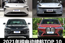 杜絕里程焦慮！2021年純電動續(xù)航TOP 10
