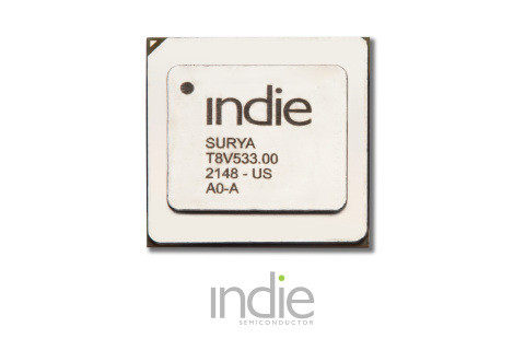 前瞻技术,indie,Surya LiDAR SoC,自动驾驶 前瞻技术,indie,Surya LiDAR SoC,自动驾驶