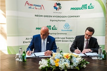 蒂森克虏伯与Air Products 签署全球最大的绿氢项目之一，为NEOM 建设2吉瓦水电解制氢工厂
