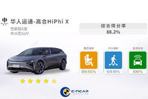 高合HiPhi X六座版获得C-NCAP五星评价