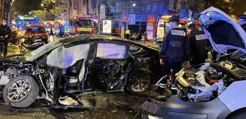特斯拉，特斯拉致死事故,特斯拉巴黎事故