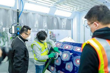 特斯拉上海浦东康桥直营钣喷中心开幕