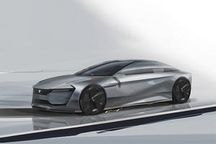 贯穿式无B柱设计 标致605 Presence渲染图曝光