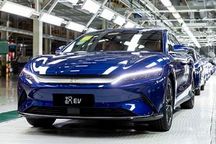 产量/销量同步上涨 第15万台比亚迪汉正式下线