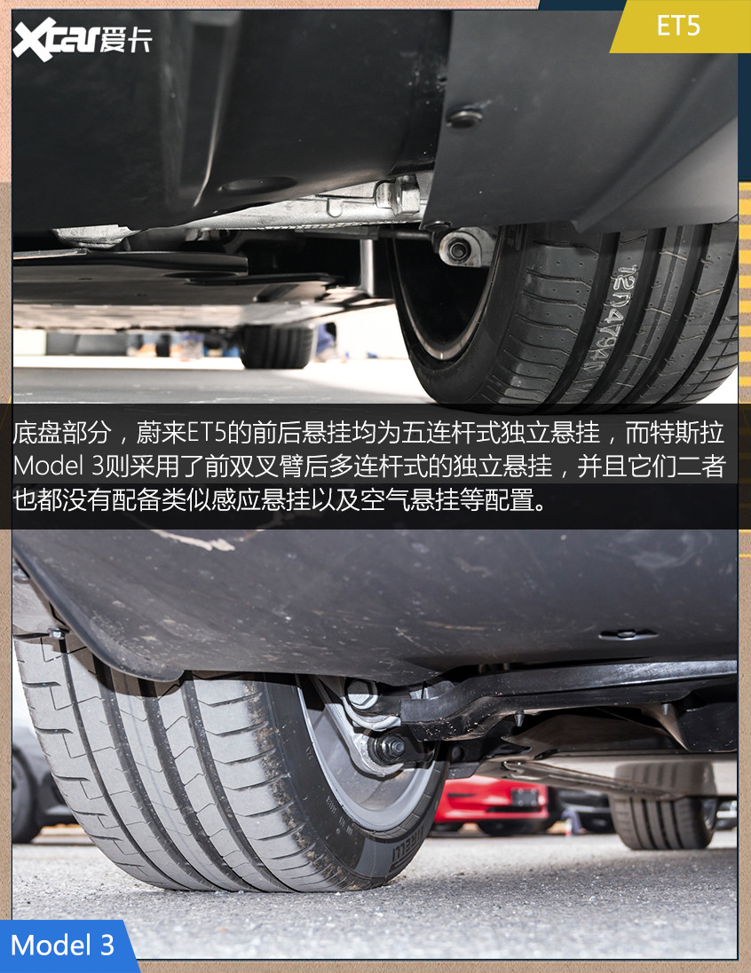 蔚来ET5对比特斯拉Model 3