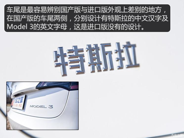 特斯拉中国 Model 3 2019款 标准续航后驱升级版