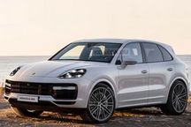 视觉效果霸气依旧 曝保时捷中期改款卡宴渲染图