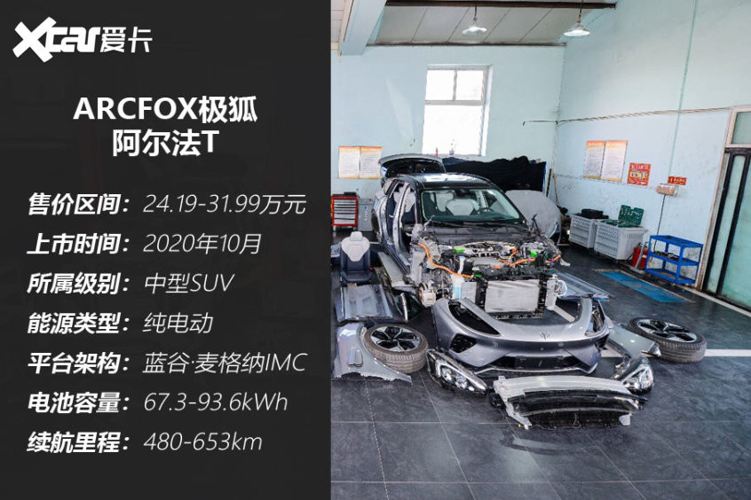 極狐阿爾法T拆車解析