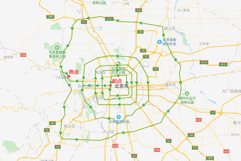 特斯拉Model 3续航测试路线图