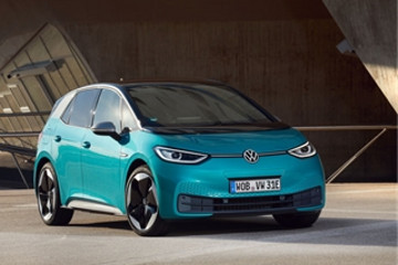 1月德国电动汽车销量翻番 电动车市场份额飙升至22%