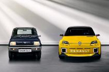 致敬70年代经典车型，雷诺5原型车装了一双可“眨眼”的前大灯