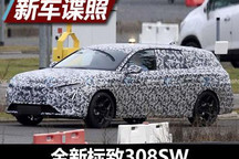 一季度发布 全新标致308SW谍照曝光