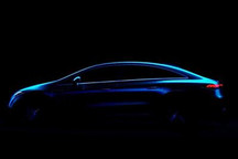 上海车展发布 奔驰EQS发布外观预告图