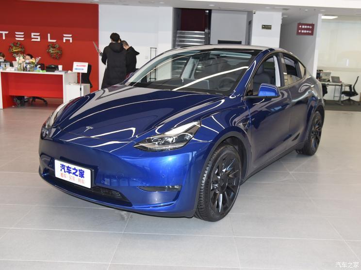 Tesla China Model Y 2021, полноприводная версия с увеличенным запасом хода