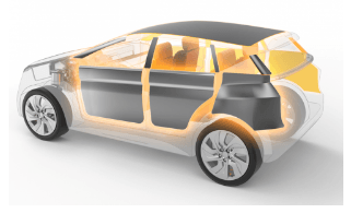 電動汽車，哈金森公司,va-Q-tec,隔熱材料,熱絕緣,電動汽車熱管理