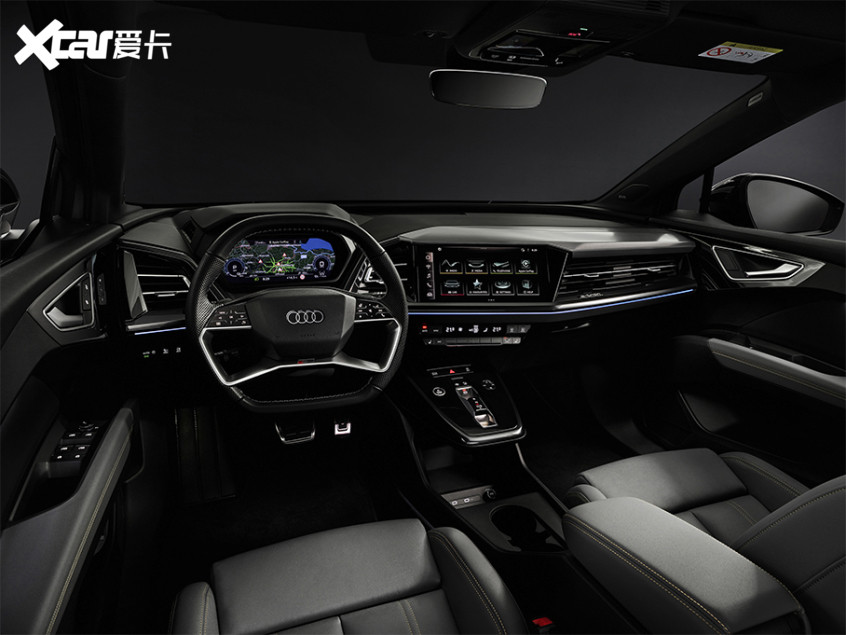奧迪Q4 e-tron內飾官圖