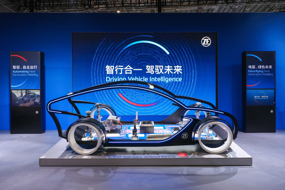 自動駕駛，采埃孚，上海車展