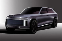 最快2023年问世 现代IONIQ 7渲染图曝光