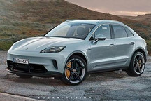 2023年发布 保时捷Macan EV最新渲染图