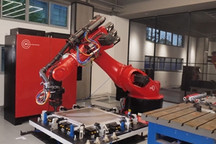 万洲焊接发布全新H系搅拌摩擦焊机器人工作站