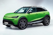 定位紧凑型 smart纯电动SUV渲染图曝光