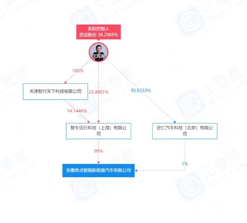 奇点汽车,被执行人